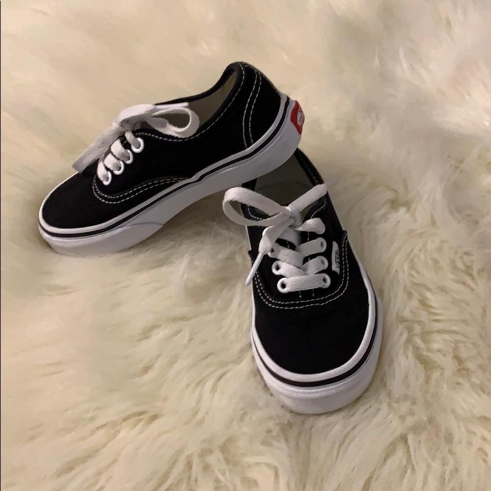 Black Vans Toddler 10.5 Unisex
